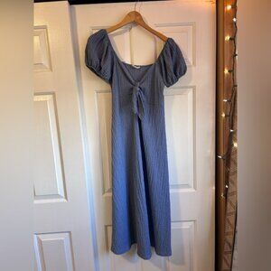 NWOT See You Monday Maxi Dress-Size XL-Blue